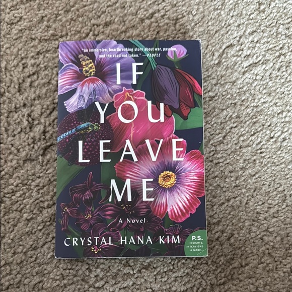 If You Leave Me by Crystal Hana Kim Book - Picture 1 of 2